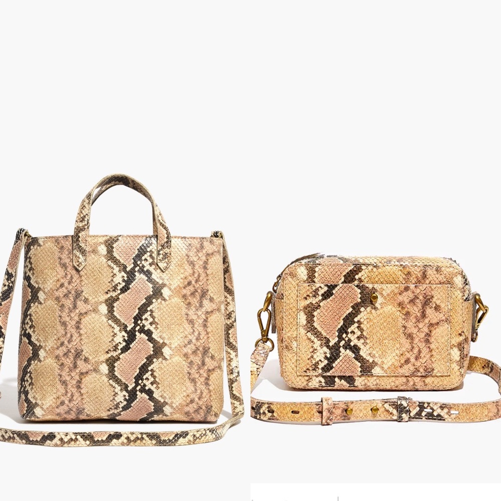 Madewell bundle ☀️ transport satchel and transport camera